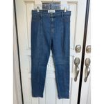 Reformation Suzie High Waist Rhine Wash Skinny Jeans size 31 Photo 2