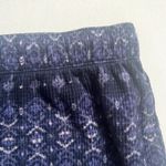 Eddie Bauer Navy Blue Purple Flannel Pajama Shorts PJs Photo 3