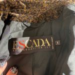 Escada Blazer Womens Size 38 Black Speckled Velvet Velour Jacket Cotton Germany Photo 5