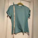 Hippie Rose NWT  Size L Whisper Sage Second Skin Short Sleeve Mock Neck Top Photo 3