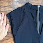 Y.A.S. • Cisley V Neck A Line Dress black cap sleeve lbd fit & flare ASOS Photo 6