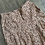 Anthropologie  Maeve Isobel Wide Leg Pleated Leopard Print Pants- Size Small Photo 3