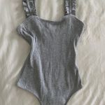 Wild Honey gray bodysuit Photo 0