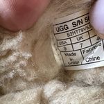 UGG Gray Suede Leather Moccasin Slippers Fur Lined Women's Shoes Photo 8