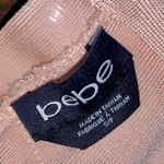 Bebe Bandage Bodycon Midi Dress in Pale Blush - size small Photo 2