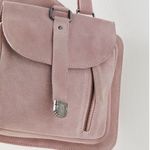 Free People Pink Suede Sling Bag Photo 3