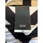 a.n.a  Maxi Skirt Women Medium‎ Black White Twiggy Chevron Elastic Waist Classic Photo 6