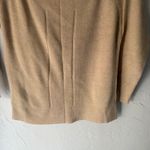 Indigenous Vintage 90s Square Neck Knit Sweater Top Beige Organic Cotton L Tan Size L Photo 2