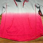 Colosseum Ohio State Buckeye  Aurelia Dip-Dye 1/4 Snap Pullover‎ Hoodie SMALL NWT Photo 3