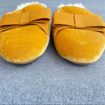 Birdies  Phoebe Saffron Gold Bow Mule Size 9 Photo 10