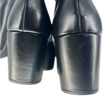 Prada Black Stretch Napa Over-the Knee Platform Boots Photo 11
