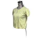 The Limited Vintage Butter Yellow Cropped Knit Blouse XS | Cottagecore Coquette Photo 2