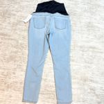 Isabel Maternity Womens 10 Light Blue Skinny Jeans Over the Belly Stretch pocket Size undefined Photo 5