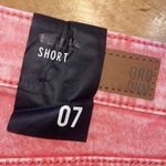 GRG DNM Womens Retro Highwaisted Flirty Denim Jean Shorts Heart Red Size 7 NWT‎ Photo 3