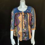Anthropologie  Vanessa Virginia Multicolored Top (0) Photo 4