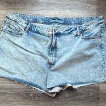 Old Navy  Blue Jean Shorts Casual Cut-Offs High Rise OG straight denim Shorts Photo 0
