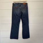 Lucky Brand Women’s 10/30 Lucky You Dungarees Bootcut Y2K 2000s 90s Thick Stitch Photo 4