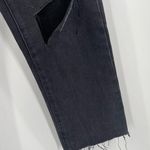 Gianni Bini Jeans Denim Size 27 Stella Raw Hem Gray Black 100% Cotton Crop NWT Photo 10