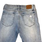 Lucky Brand Jeans Brooke Ankle Skinny Light Wash Distressed Americana Patch 6/28 Photo 4