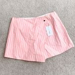 Lovers + Friends  white pink striped skirt Photo 0