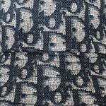 Dior Christian Monogram Bucket Hat Size 57 Blue Jacquard Photo 8