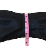 New Black satin formal coquette Bow purse evening bag. , clutch Photo 9