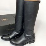 Frye Melissa black button back zip boots 5.5 Photo 0