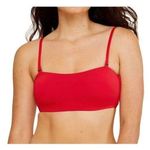 ANDIE Swim Top Womens M Cherry Red Rio Bikini Bralette Convertible Stretch Beach Photo 0