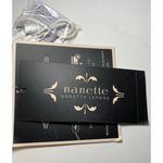 Nanette Lepore  wallet beige quilted faux leather Photo 7