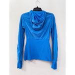 Lululemon Women's Dance Studio Jacket Blue Reversible Full Zip Photo 3
