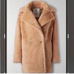 Babaton  Camel Teddy Bear Coat- Short Size 2 S/M OVERSIZED Photo 1