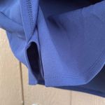 Torrid Womens Skirt Navy Blue Scuba Knit Faux Wrap Button Mini Pull On Plus 3X Photo 4