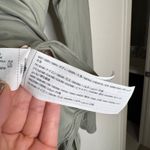 Abercrombie & Fitch Abercrombie Sage Green Soft Matte Seamless Long sleeve Squareneck Bodysuit Photo 4