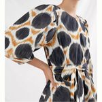 Maeve  Anthropologie‎ Destin Printed Mini Dress Size XL Waist Tie Photo 3