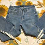 NYDJ Blue Ankle Cropped Jeans Classic Style Photo 0