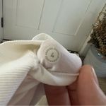 Lululemon  ribbed cropped longsleeve with built in bra size women’s 4 Photo 4