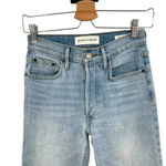 Aritzia Denim Forum The Arlo High Rise Straight Jeans Medium Wash Blue Size 25 Photo 2