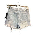 Material Girl  * distressed* Fringe hem * Denim Shorts Sz 5 NWT Photo 1