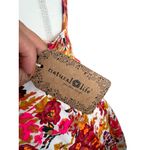Natural Life  Floral Cutout Back Dress Size Medium NEW NWT Photo 5