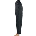 Mango NEW MNG Women's Black Baggy Barrel High Waist Wide Leg Denim Jeans Size 12 Photo 1
