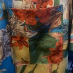 Anthropologie  Current Air Border Print Floral Block Shirt Photo 2