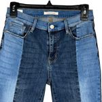 PacSun SZ 26 High-Rise Jeggings Jeans Two-Tone Stretch Mid-Rise Zip-Fly Pockets Photo 1