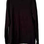 Sporty & Rich Black Long Sleeve Cotton Tee Shirt Size XS Photo 0