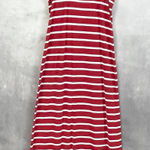 Denim & Supply Ralph Lauren Ralph Lauren Denim & Supply Women Racerback Maxi Dress Medium Nautical Preppy Photo 0