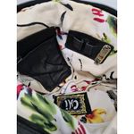 Chi by Carlos Falchi Lambskin & Snakeskin 3 Compartment Shoulder Handbag Black Photo 10