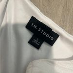 I.N. Studio White Maxi Dress Size L Photo 2