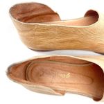 Free People  Royale Cutout Flat Size 39.5 /9 Tan Leather Pointed Toe Boho Western Photo 12