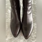 Prada Authentic Brown Leather Tall Boots Sz 35.5 35 1/2 Photo 1