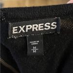 EXPRESS  Black Long Sleeve Dress Photo 3
