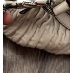 Coach  15947 Madison Sophia Gathered Leather Satchel Shoulder Bag White Bone Pink Photo 9